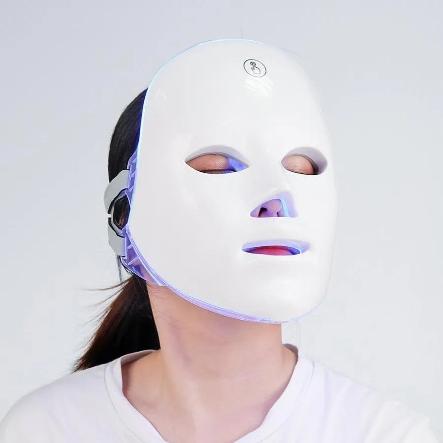 Lumis PRO™ Máscara de LED 7 Cores – Rejuvenescimento e Skincare
