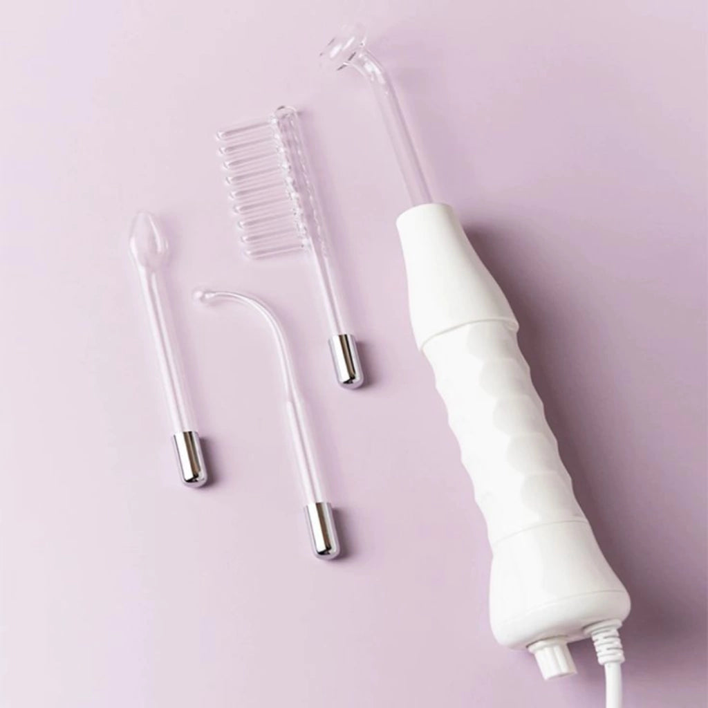Kit de Alta Frequencia Profissional para Tratamento Capilar e Facial Haute™