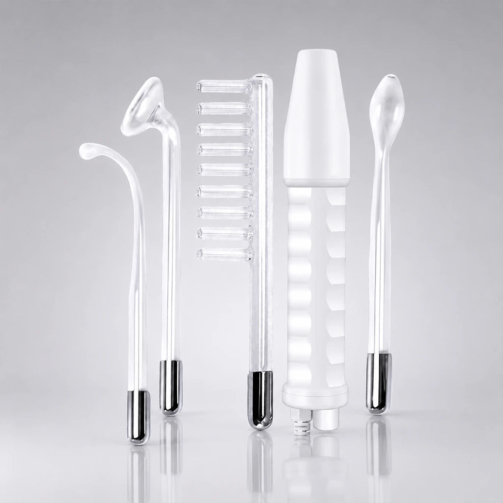Kit de Alta Frequencia Profissional para Tratamento Facial e Capilar Haute™