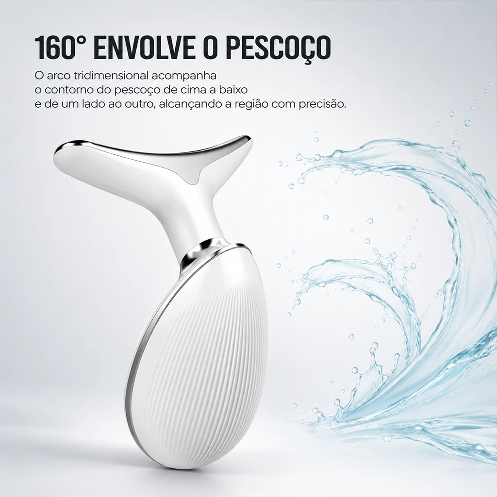 V-SCULPT™ Massageador Facial Lifting com Vibração Sônica e LED Terapêutico
