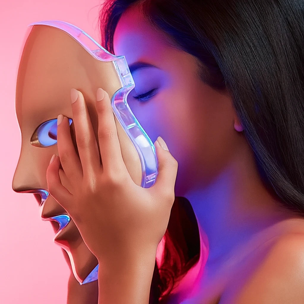 Lumis PRO™ Máscara de LED 7 Cores – Rejuvenescimento e Skincare
