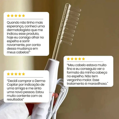 Kit de Alta Frequencia Profissional para Tratamento Capilar e Facial Haute™