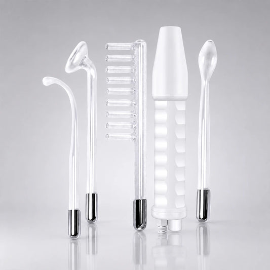 Haute™ Kit de Alta Frequencia Profissional para Tratamento Facial e Capilar