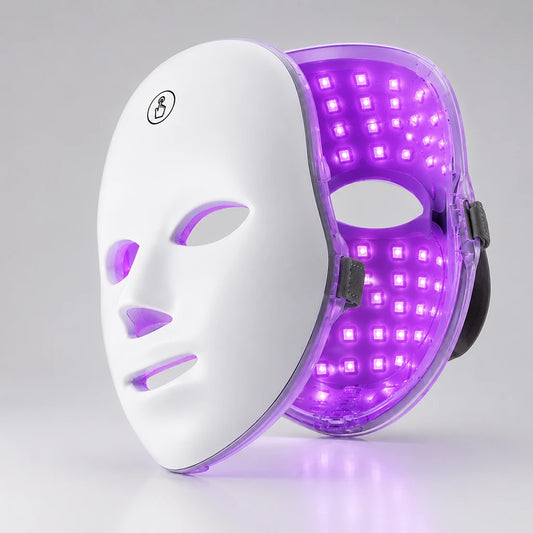Lumis™ Máscara LED Facial 7 Cores para Fototerapia