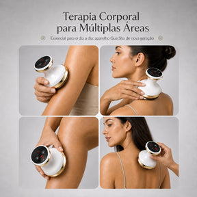 OMNI™ Massageador Corporal a Vácuo com LED para Celulite