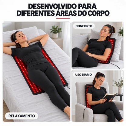 Tapete de Luz Vermelha LED para Corpo com Temporizador BASE™