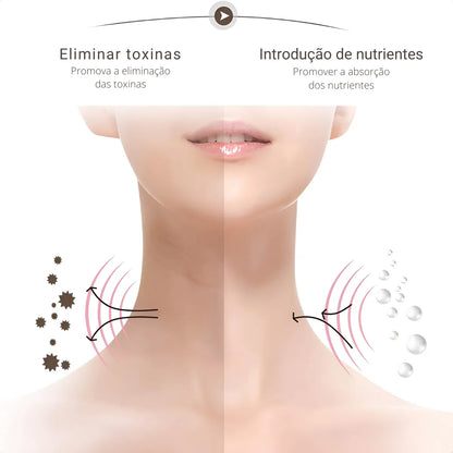 V-SCULPT™ Massageador Facial Lifting com Vibração Sônica e LED Terapêutico